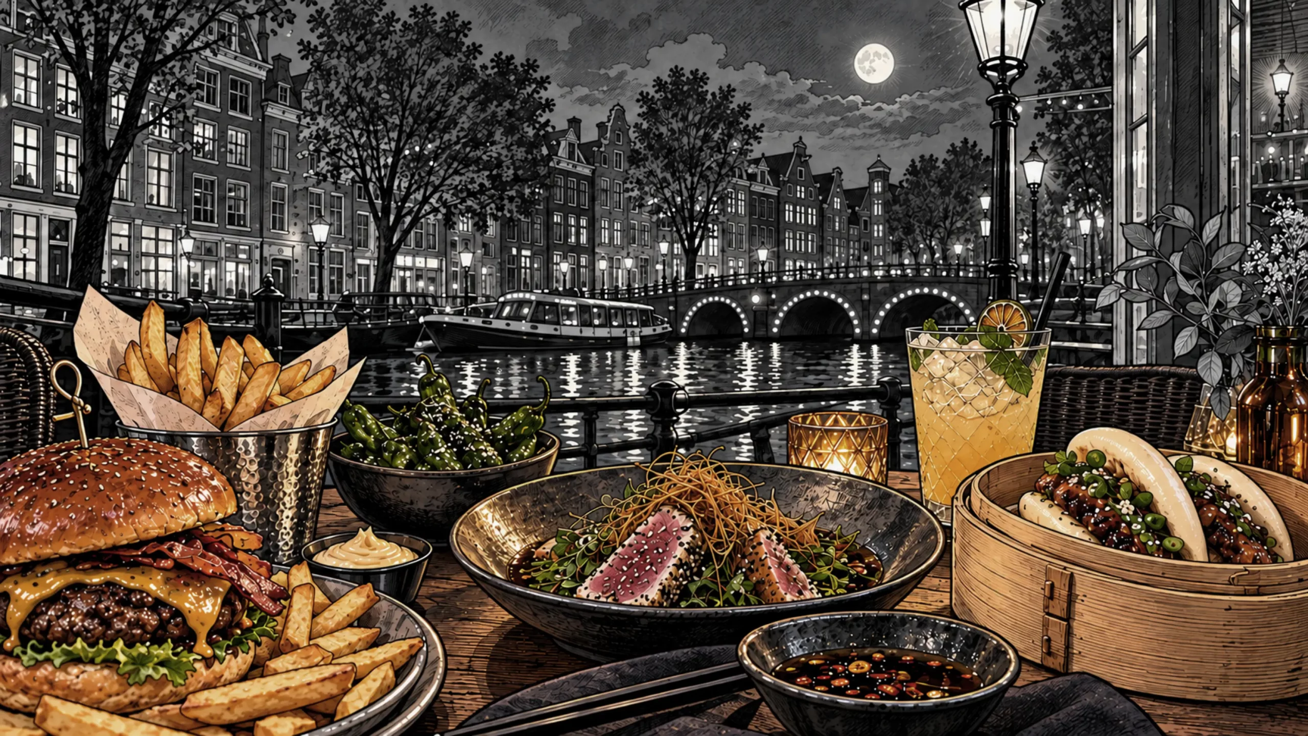 Still hungry after 10? This is Amsterdam’s late-night munchies map